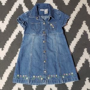 Toddler jean dress